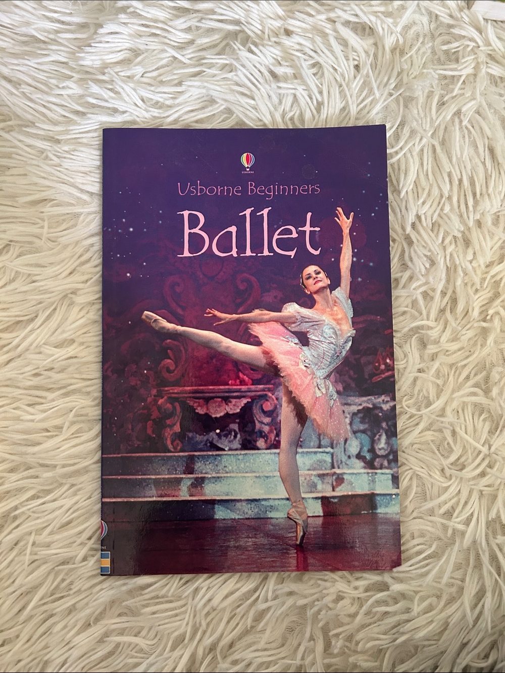 Ballet non fiction fact book for kids - Pink and Purple